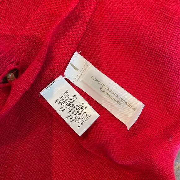 Ann Taylor Crew Side Button Sweater - Picture 4 of 8